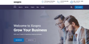 Discover Xzopro – the ultimate Finance and Business WordPress Theme! With stunning design