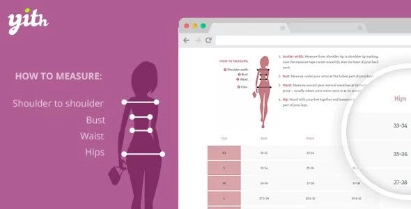 Show the size chart of the clothes listed in your store to the customers. The customer will find it very comfortable to buy the product as he already knows the size he is buying. The plugin is fully customizable and the size chart is opened in a popup window