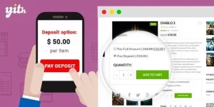 This plugin is very useful if you sell high priced products. The customers can deposit some amount as a down payment for a product so that no other person can book that particular product. Customers are not able to pay a huge amount of money at a time