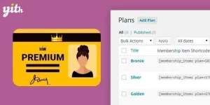 YITH Membership plugin is an extended version of the Membership plugin offered by Woocommerce. It comes with many useful features that one might need for easy managing their membership website. It allows only subscribed customers to see specific private content.
