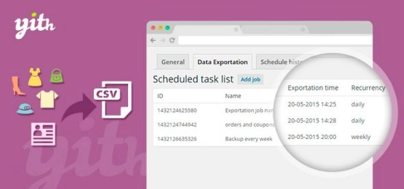 Export your Woocommerce data like products