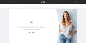 Discover the YOOTHEME UNIQ WordPress Theme