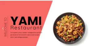 Yami is a clean and modern WordPress theme dedicate to Cafe  Restaurant or any food-related business website that needs an online reservation function. Was built with Elementor drag  drop page builder