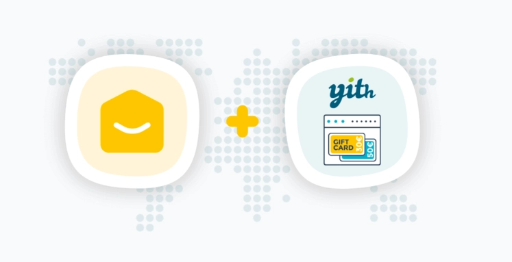 Edit email content and add attractive visuals to YITH gift card emails/delivered gift card notifications.