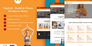 ATT Software brings you a superior quality YogaLab WordPress Theme. Use this theme to create new websites for yoga and wellness service providers. Customize the theme easily by adding relevant images and information in text and video about the services and create a unique website. The YogaLab WordPress Theme is…