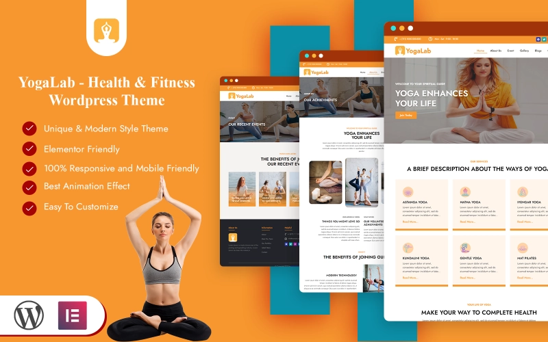 ATT Software brings you a superior quality YogaLab WordPress Theme. Use this theme to create new websites for yoga and wellness service providers. Customize the theme easily by adding relevant images and information in text and video about the services and create a unique website. The YogaLab WordPress Theme is…