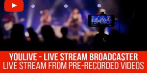 Unlock the power of live streaming with YouLive – Live Stream Broadcaster Plugin for WordPress! Effortlessly go live on YouTube using pre-recorded videos