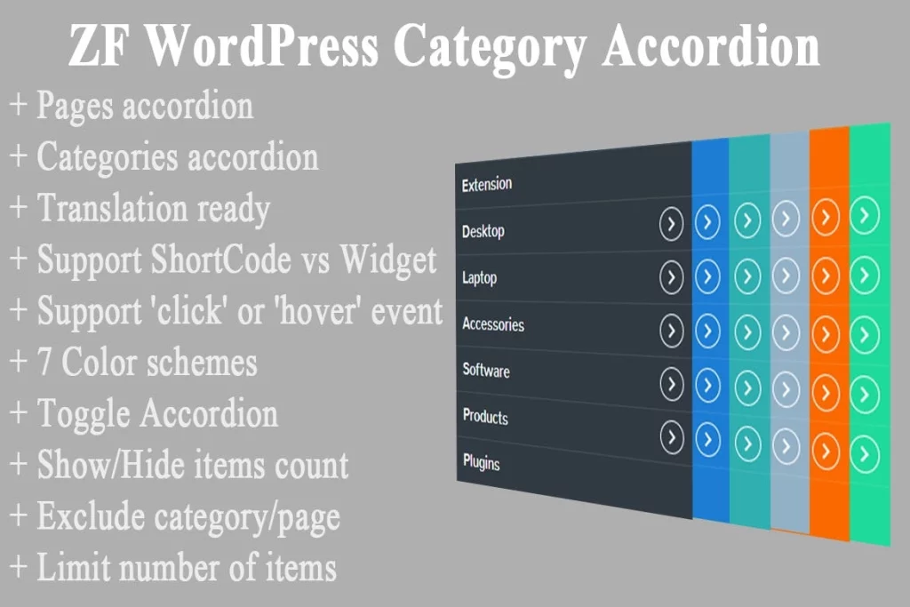 Discover the ZF WordPress Category Accordion plugin