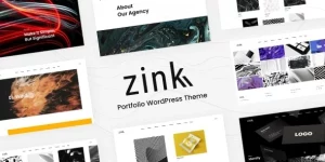 ZINK is a Portfolio WordPress Theme