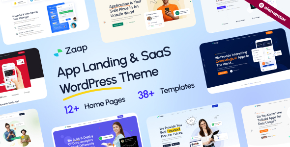 Zaap is a SaaS  App Startup WordPress Theme. Using Zaap