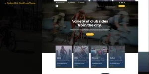 Zapedah is a Responsive Cycling Club WordPress Theme with clean