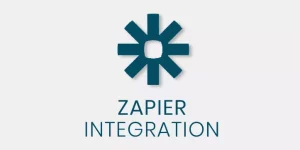 With Zapier Integration