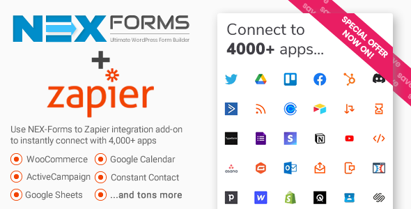 Supercharge your WordPress forms! Connect NEX-Forms to 2