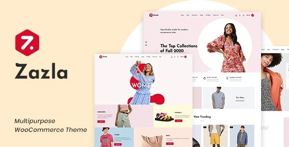 Zazla is a creative drag  drop WordPress theme perfect for eCommerce