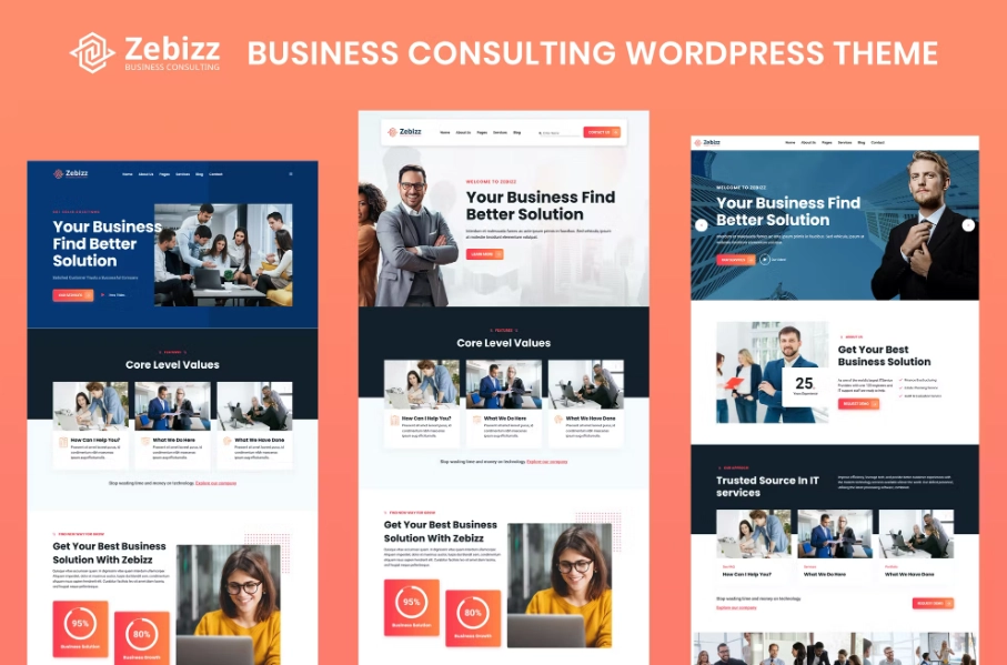 Zebizz is a multi-Purpose business WordPress specially designed for Finance