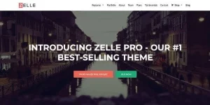 Zerif Pro is a one-page premium theme for WordPress with elegant parallax scrolling