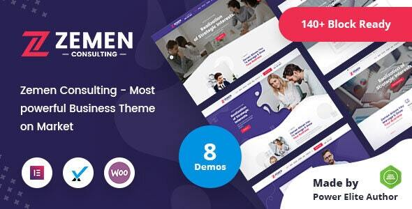 Looking for a top-notch WordPress theme for your consulting business? Check out the Zemen Business Consulting WordPress Theme