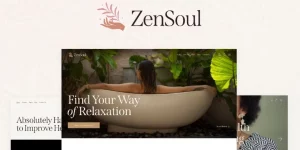 Discover ZenSoul – the ultimate Spa Salon  Wellness WordPress Theme