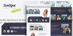 Discover ZenSpot: the sleek WordPress theme perfect for lifestyle blogs. Enjoy responsive design