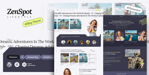 Discover ZenSpot: the sleek WordPress theme perfect for lifestyle blogs. Enjoy responsive design