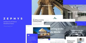 Zephys is a creative drag  drop theme created and designed with love for passionate web lovers. The key features of Zephys are the front-end builders