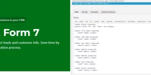 Contact Form 7​ Use Contact Form 7 to collect leads and customer info. Save time by automating your lead generation process. SUPERCHARGE your website forms​ This extension converts form-fillers into customers in your database! Automate Lead Collection – Automatically create leads from form completions Integration – Works with existing Contact…