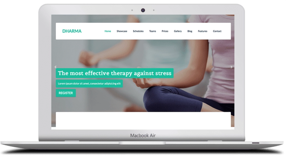 Discover the ZigZagPress Dharma WordPress Theme