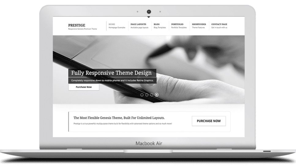 Discover the ZigZagPress Prestige WordPress Theme