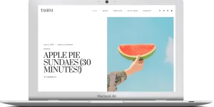 Discover the ZigZagPress Tahini WordPress Theme—an elegant