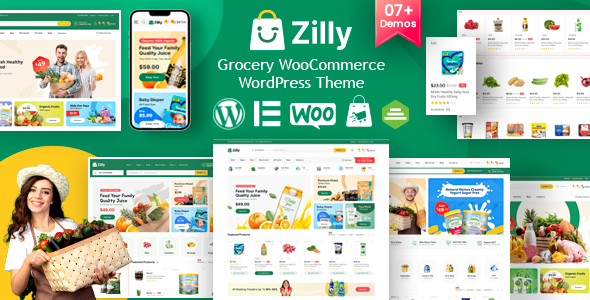 Zilly – Grocery Store WooCommerce WordPress Theme If you're on the lookout for an eCommerce solution to supercharge your grocery store