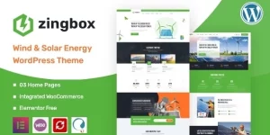 Zingbox is an WordPress Theme build for green