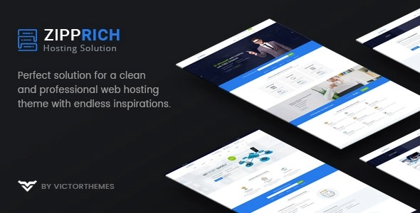 Discover Zipprich Hosting WordPress Theme