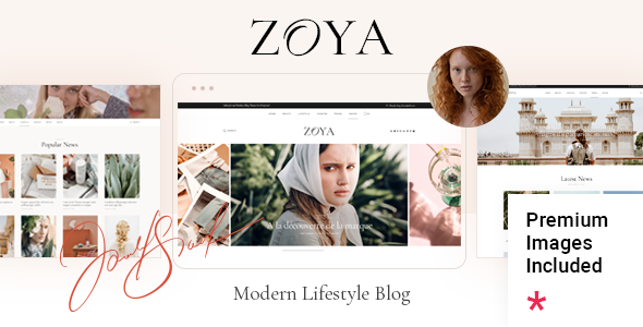 Discover the Zoya Lifestyle Blog Theme on ThemeForest. Perfect for chic blog designs with easy customization