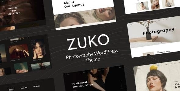 Zuko is a Photography WordPress Theme