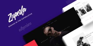 Zuperla is a creative and multi-purpose WordPress theme allowing you to become what you have dreamt of