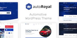 Create a stunning automotive website with AutoRoyal. Responsive