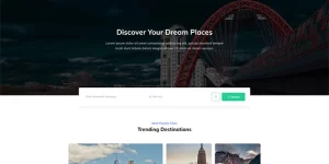 dPlace theme is tailored to meet all the nitty gritties to build attractive mobile responsive travel agency directory websites. As a full-fledged theme