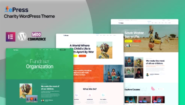 ePress - Nonprofit Charity WordPress Theme is one of the best Multipurpose Nonprofit WordPress Theme. It is clean