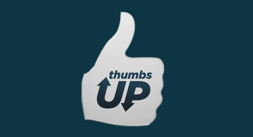 ThumbsUp is a real-time ranking solution that allows users to vote by by clicking a thumbs up¬ù or thumbs down¬ù imageonitems such as topics