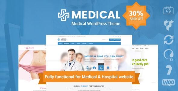 inMedical – Multipurpose Medical WordPress Theme is a powerful and eye-catching WordPress theme for Medical