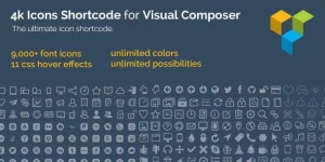 Unlock the power of design with k Icon Fonts for WPBakery Page Builder! Access over 9
