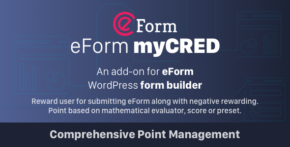 Elevate your WordPress forms with myCred Integration for eForm. Unlock point rewards