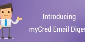 myCred-Email Digest helps you to deliver content by email to different user groups. Send email notifications periodically. Also