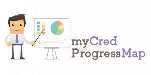 myCred Progress map lets users to track their progress and view steps to achieve the specific badge. Engage user in a more attractive way by displaying their progress in multiple levels. Admin can create a map with multiple color option of complete and incomplete levels