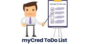 The myCred To-Do List addon allows you to create a list that your users can mark as completed manually. To finish the list