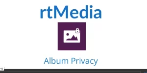 Allow users to set album privacy when they create or edit an album. Available options are Public