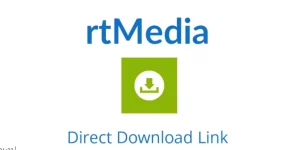 Display a download option for any type of uploaded media to allow users to download them any time.