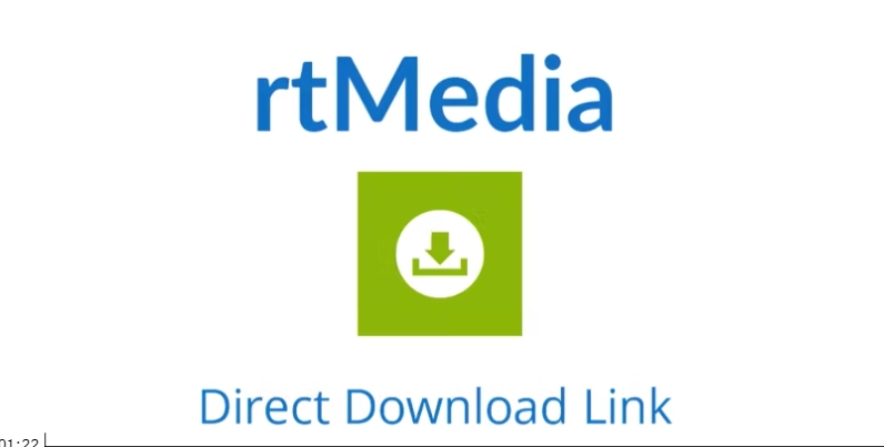 Display a download option for any type of uploaded media to allow users to download them any time.