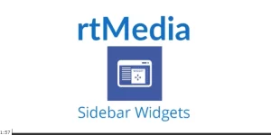 Add separate widgets to your website sidebar to allow users to upload media and display them in a gallery based on their views