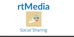 Display social sharing buttons on your media files to make it easy for users to share them on other social media platforms.